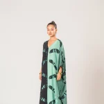 Fluid Kaftan Dress
